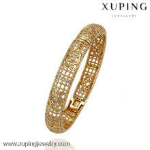 51285 bangles bracelet ,gold plated plain copper charm bangle